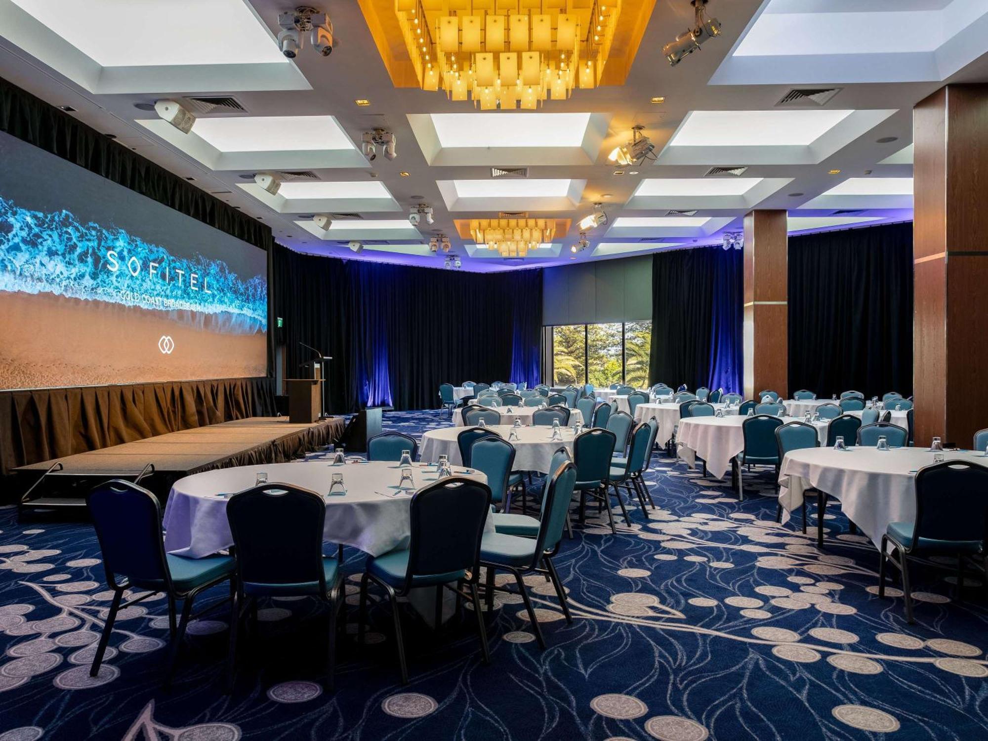 Sofitel Gold Coast Broadbeach Eksteriør billede The ballroom at the Sheraton Centre